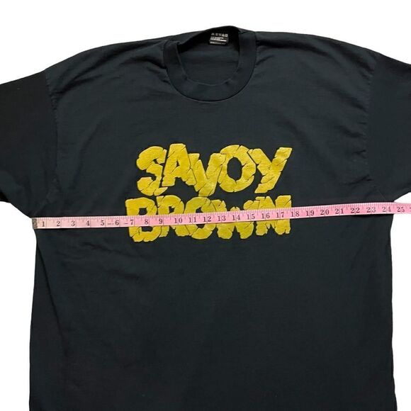 Vintage Savoy Brown Band Tee Shirt - Picture 3 of 6